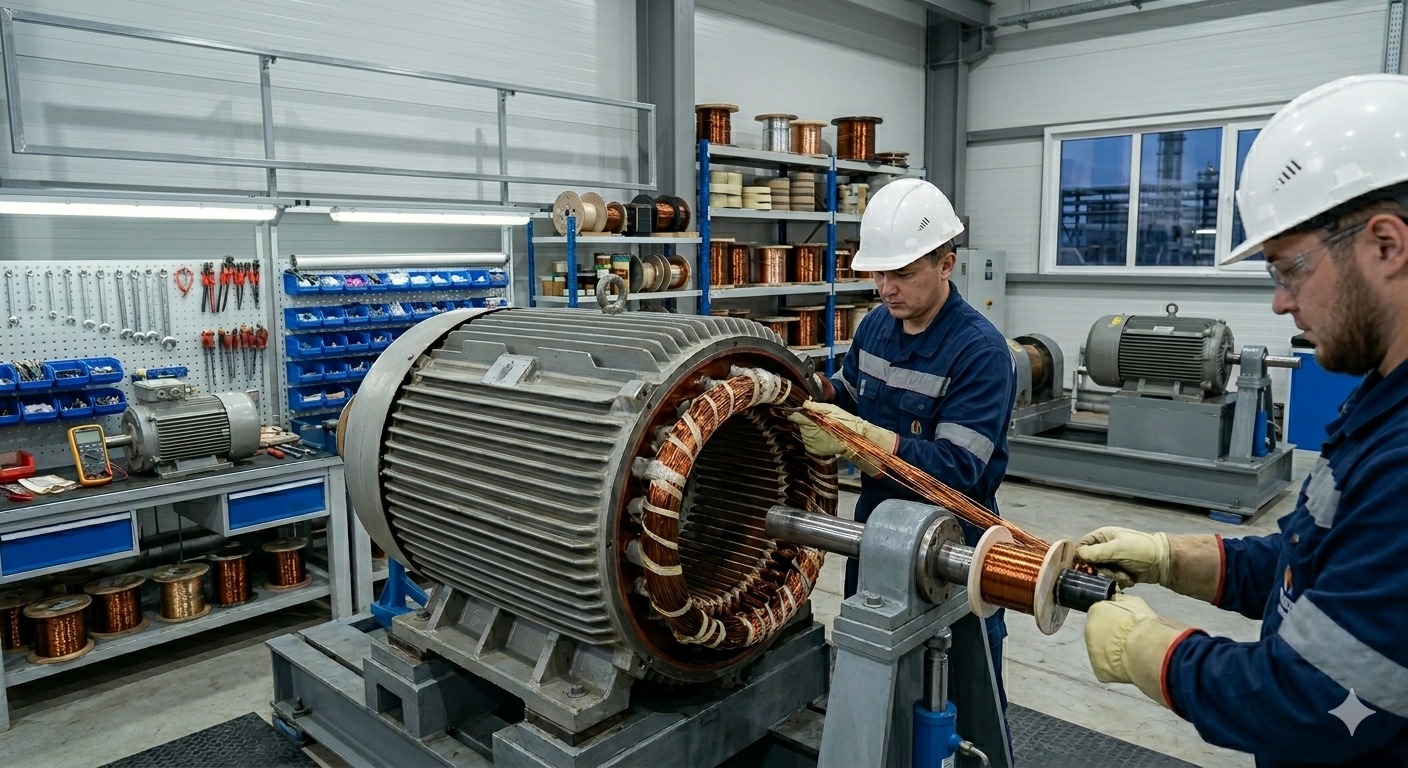 Reparatur von Motoren